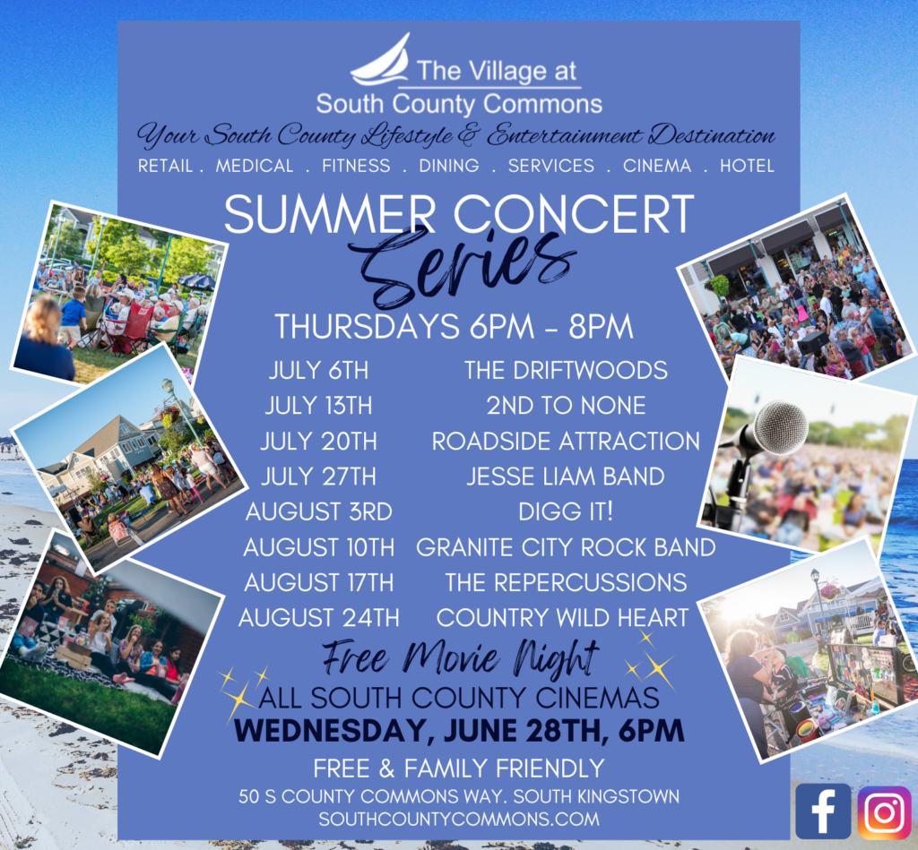 Outdoor Summer Concert Series The Driftwoods South County Commons